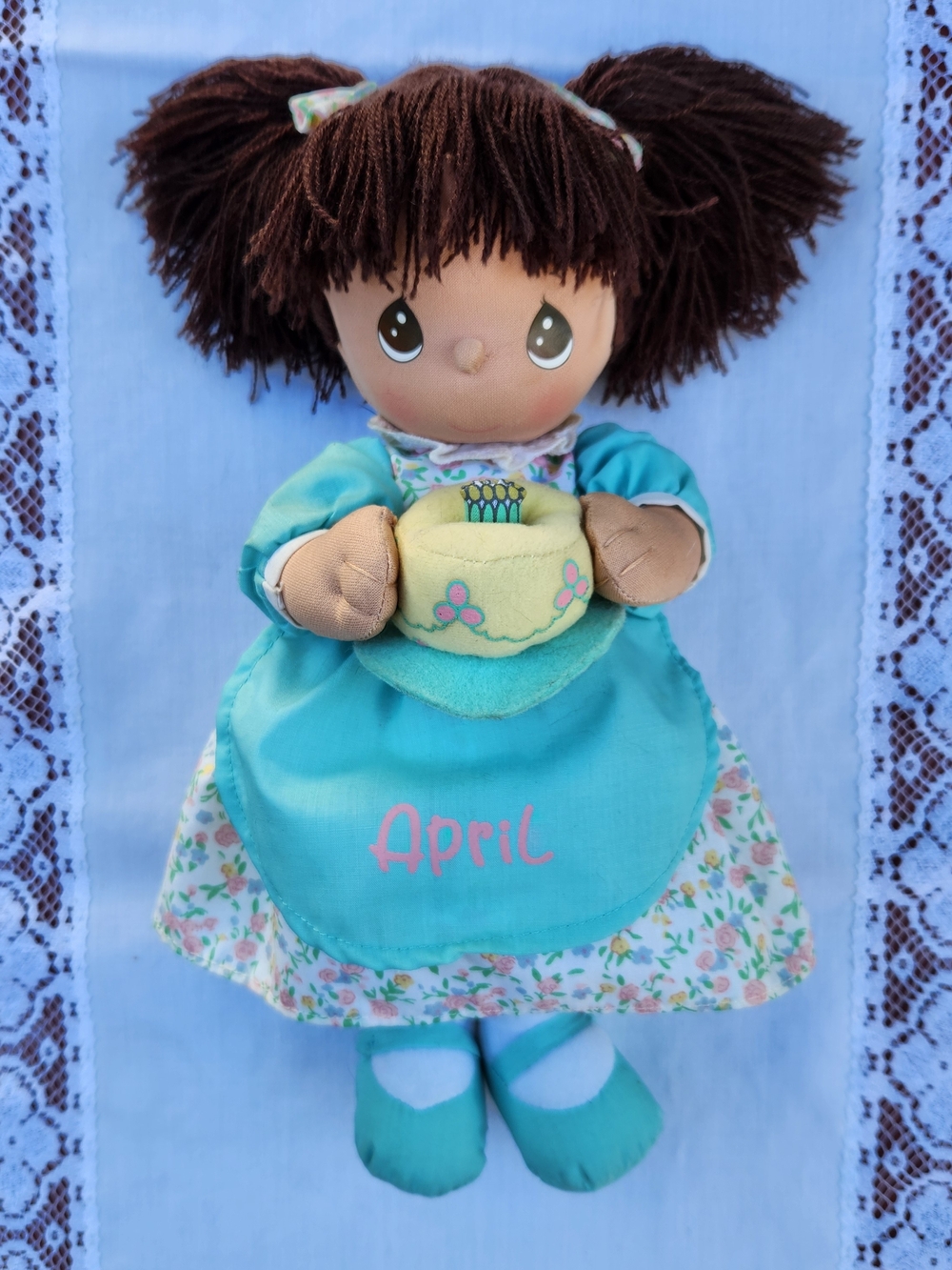 Precious Moments April Birthday Doll